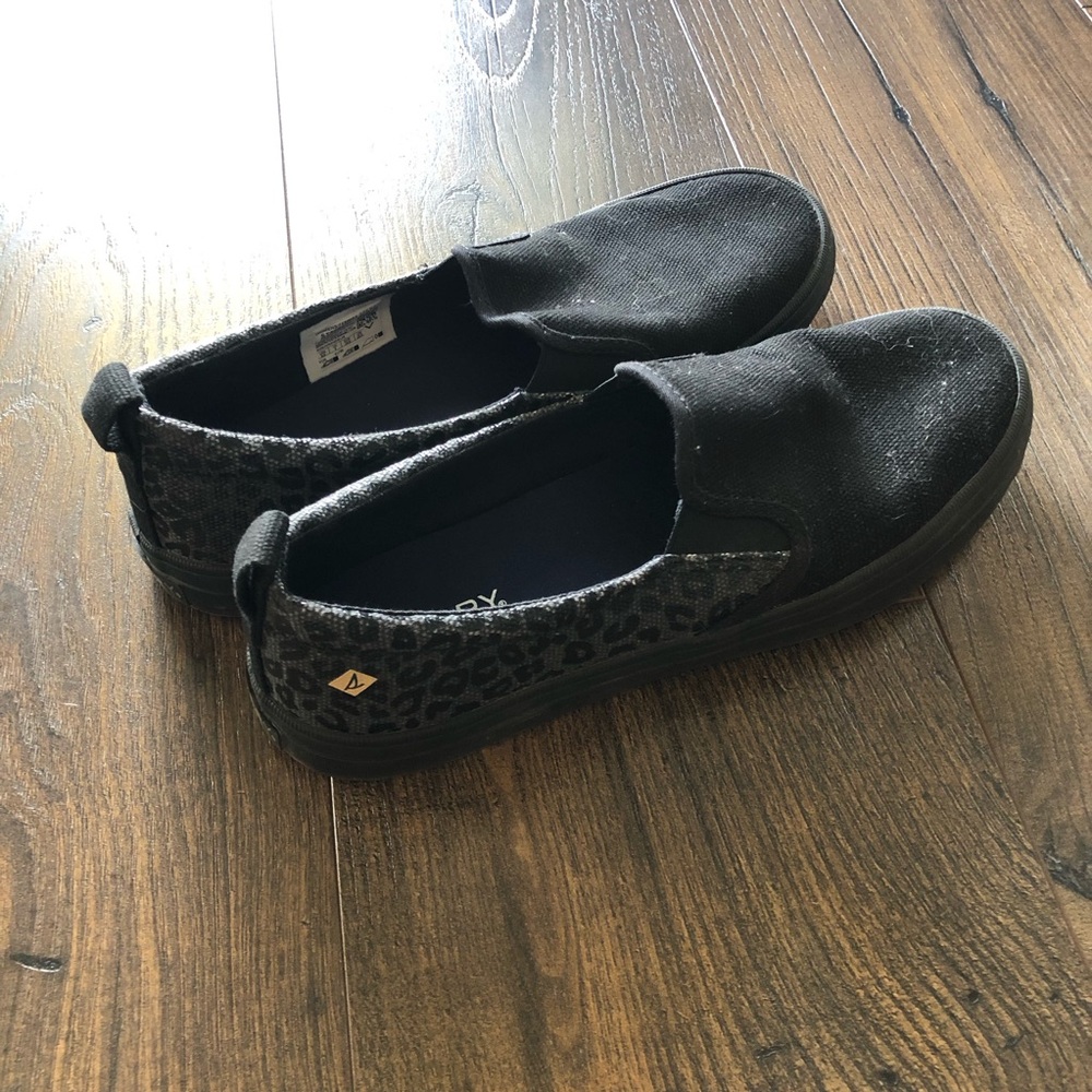 Cheetah Print Sperrys